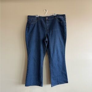 Basic Editions Blue Bootcut Leg Jeans 24W
